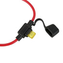 5 x In-Line Mini Blade Fuse Holder Splash Proof For 12V 20A Fuses Car