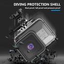 For GoPro Hero 8 Diving Waterproof Housing Shell PC Hard Protective Cage Case