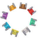 100x Micro Auto Car Low Profile Mini Blade Fuse Kit 3A5A7.5A10A15A 20A25A30A FT