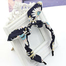 4PCS Wide Ribbon Bowknot Headband Hairband Wire Bendy Bow Rabbit Bunny E XJX