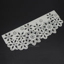 Flower Frame Edge Cutting Dies Stencil DIY Scrapbooking Craft Paper Card hv2n