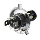2Pcs H4 Motorcycle 3030 Led High And Low Beam Headlight Bulb 6500K 12-24V M