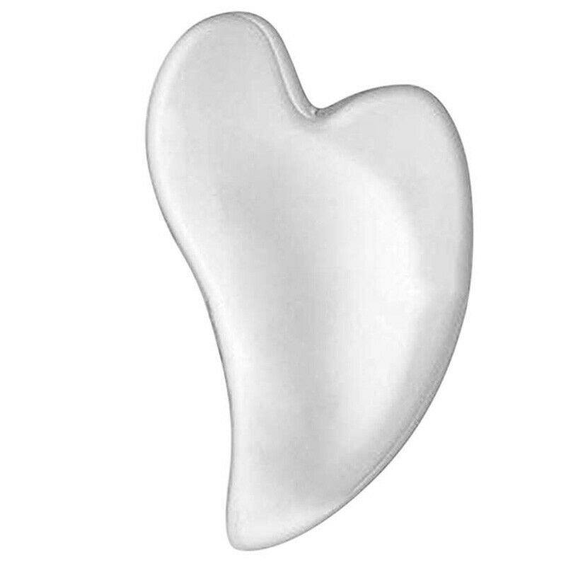 Crystal Gua Sha Scraping Massage Tool Large Guasha Board Ultra Smooth Edge  H3P4