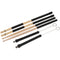 Durable Jazz Drum Set Rod Brush Stick Drumsticks with Non-slip Handle