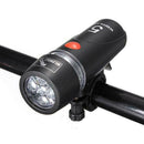 New Bicycle 5 LED Front Headlight Flashlight+9 LED Rear Taillight Lamp Kit