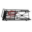 RC 1:10 Roof Luggage Rack with 4 Pieces LED Light Bar for D90 Rc 4wd Axial scx10