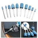 10pcs 4-10mm Ceramic Polishing Rotary Die Grinder for Polishing Cutting