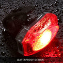 USB Rechargeable LED Bike Tail Light Mountain MTB Safety Warning Rear Lamp