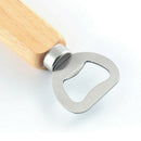 5X Portable Quick Wooden Handle Bottle Opener Drink Beer Cap Lid Opener Bar Tool