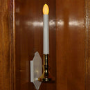 Solar Powered Candle Warm Light Wall Lamp Landscape Home Window Wall Light PRP