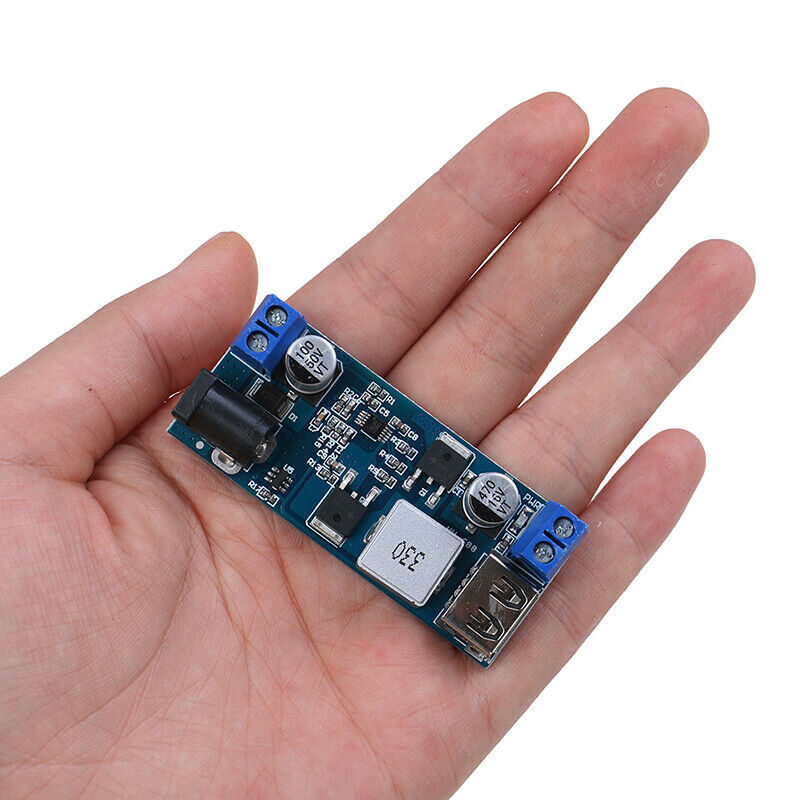 5A DC-DC 24V 12V to 5V Step Down Power Supply Converter USB Charging Module  Kw