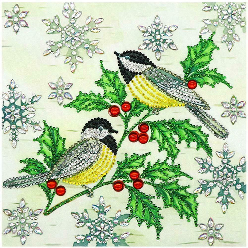 5D DIY Special Shaped Diamond Painting Magpie Cross Stitch Craft Kit Decor