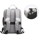 New Business Bag 15.6-Inch Computer Bag Usb Charging Backpack Waterproof Tr T2M9