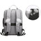 New Business Bag 15.6-Inch Computer Bag Usb Charging Backpack Waterproof Tr T2M9