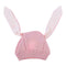 Infant Long Rabbit Ears Knitted Hat Baby Autumn Elastic Unisex Pink Cap