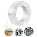 Traceless Washable Double-Sided Adhesive Tape Roll Removable Heavy Duty Reusable