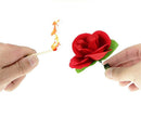 Rose Flower Magic Tricks Magician Prop Satge Close Up Magic Accessories BHES
