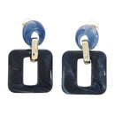 Acrylic Large Hollow Out Drop Earring Fashion Geometric Dangle Earrings Lad
