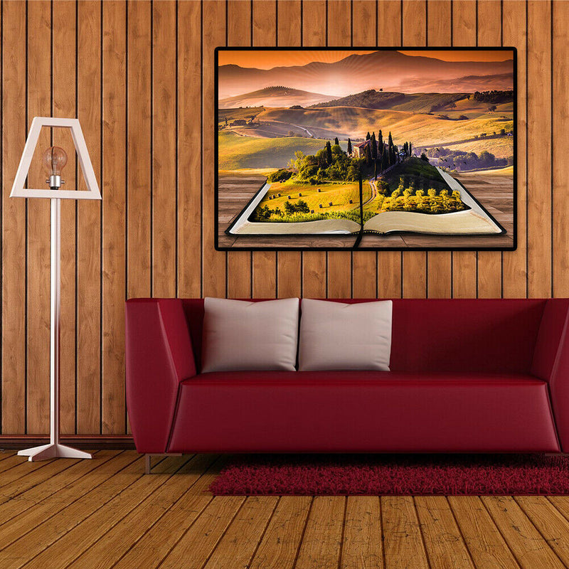 1000pcs DIY Paper Jigsaw Book Landscape Puzzle Kids Adults Assembling Toys