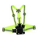 High Visibility Reflective Vest Safety Reflector Elastic Strips Bands -Chest