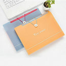 4 Pack Expanding File Folder Pockets --5 Pockets,A4 Letter Size,Assorted Co N5V9