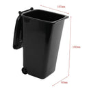 Mini Wheelie Bin Novelty Desk Tidy Desktop Stationery Organiser Pen Pot Hol