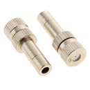 10 Pieces Low Pressure Quick Connect Nozzle 6mm Mist Nozzle Irrigation Tool