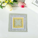 Square Hollow Metal Cutting Dies For DIY Scrapbooking Album Paper Cards  ME
