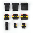 216pcs superseal waterproof 12v electrical connectors kit 1/2/3/4/5/6 way pin  Z