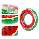 Outdoor Watermelon Swimming Ring Inflatable Pool Float Circle PVC (90cm)