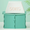 Foldable Toilet Portable Mobile Pedestal Pan Car PP Toilet Outdoor Supplies