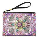 DIY Colorful Special Shaped Diamond Painting Wristlet Clutch Zipper Wallet