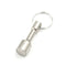Super strong metal neodymium magnet keychain split ring pocket keyring holder M&