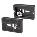 PU60 Universal Quick Release QR Plate for 60mm Ballhead Arca Swiss Tripods FT