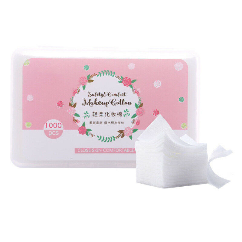 1000Pcs/box Disposable Cotton Pads Makeup Cotton Wipes Soft Makeup Remove XJL