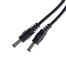 5.5x2.1mm 1Male To 2 Female Plug DC Power Splitter Adapter For TV Camera Cabl Bj