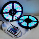 5M 3528 SMD RGB 600LEDs LED Strip Lights Lamp 24Key IR remote Controller.ES