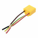 Car Auto Headlight Connector Plug H4 Lamp Bulb Socket 2 Pcs P4G6