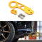 2" Anodized Billet Aluminum Rainbow Rear Bumper Racing Tow Hook CNC Kit Golden d