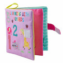 Soft Baby Cloth Book Early Educational Newborn Crib Toys for 0-36 Months In W7B2