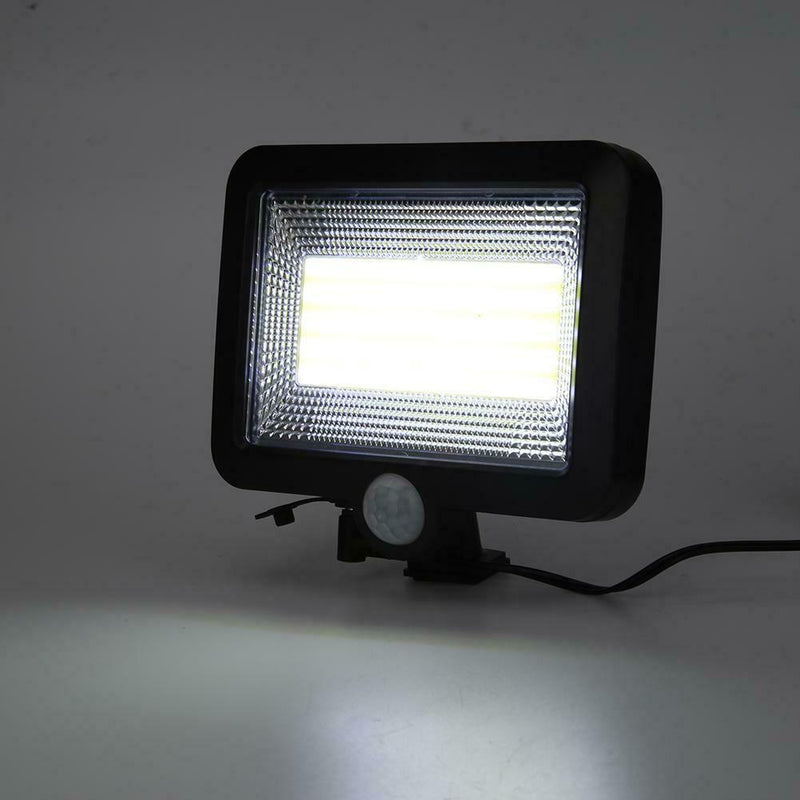 Solar Powered Motion Sensor 100LED Security Wall Light Outdoor Gate Garden Lamp