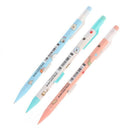 3Pcs Sushi Rice Press Automatic Mechanical Pencil With Cute Eraser School Supply