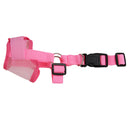 Adjustable Dog Muzzle for Barking Soft Dog Mouth Cover Anti-bite Pink L