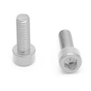 1 Pair Bike Water Bottle Cage Bolts M5 Aluminium Alloy Hex Socket Tapping S P4U8