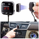 1 Handsfree Wireless Bluetooth LCD USB MP3 AUX SD FM-Transmitter Magnet Cars Kit