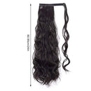 Synthetic Wavy Ponytail Long Curly Pony Tail Clip In Hair Extensions For Women