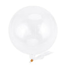 50Pcs Clear Bubble Balloon Transparent Helium No Wrinkles Bubble Balloons F Q5C8