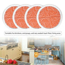 4 Packs Heavy Scrub Mop Pads Replacement For Bissell Spinwave 2039A 2124 Po V4R6