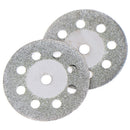 10Pcs Double Sided Diamond Cutting Discs Saw Blade with Connecting  3C