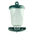 Clear Plastic Window Bird Feeder Automatic Feeding Suction Up Wild Bird Feeding
